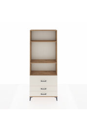 Arges Dolap 3 Raflı 3 Çekmeceli 88x30x221 Çam-Aytaşı