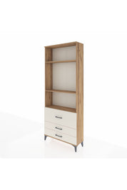 Arges Dolap 3 Raflı 3 Çekmeceli 88x30x221 Çam-Aytaşı