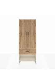 Arges Dolap 2 Raflı Tek Çekmeceli Tek Askılı 88x30x221 Aytaşı-Çam