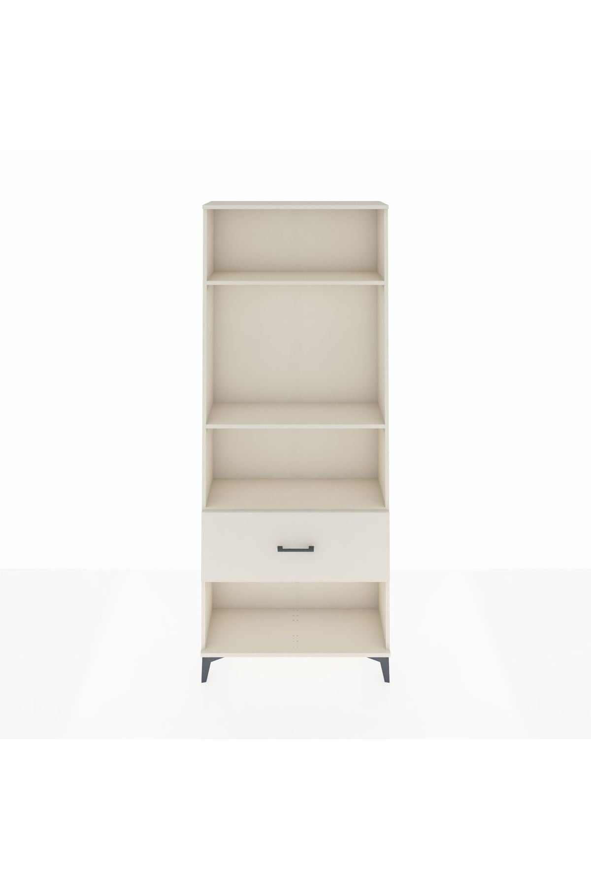 Arges Dolap 3 Raflı Tek Çekmeceli 88x30x221 Aytaşı-Aytaşı