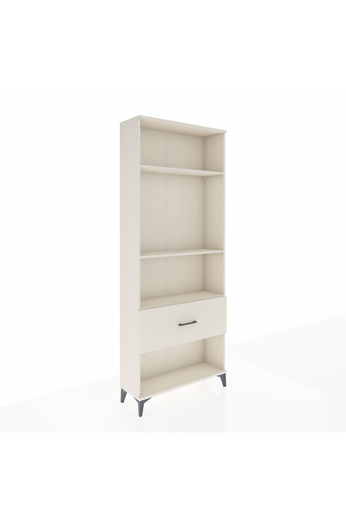 Arges Dolap 3 Raflı Tek Çekmeceli 88x30x221 Aytaşı-Aytaşı