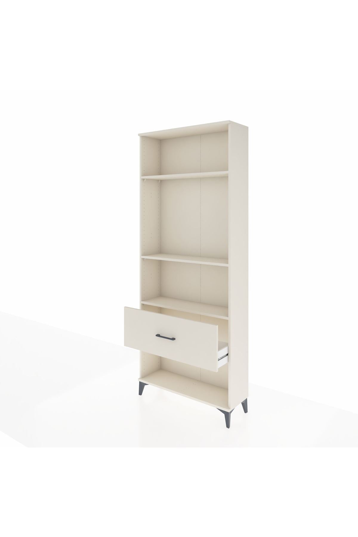 Arges Dolap 3 Raflı Tek Çekmeceli 88x30x221 Aytaşı-Aytaşı