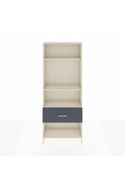 Arges Dolap 3 Raflı Tek Çekmeceli 88x30x221 Aytaşı-Antrasit