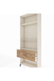 Arges Dolap 3 Raflı Tek Çekmeceli 88x30x221 Aytaşı-Çam