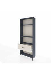 Arges Dolap 3 Raflı Tek Çekmeceli 88x30x221 Antrasit-Aytaşı