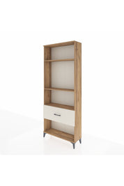 Arges Dolap 3 Raflı Tek Çekmeceli 88x30x221 Çam-Aytaşı