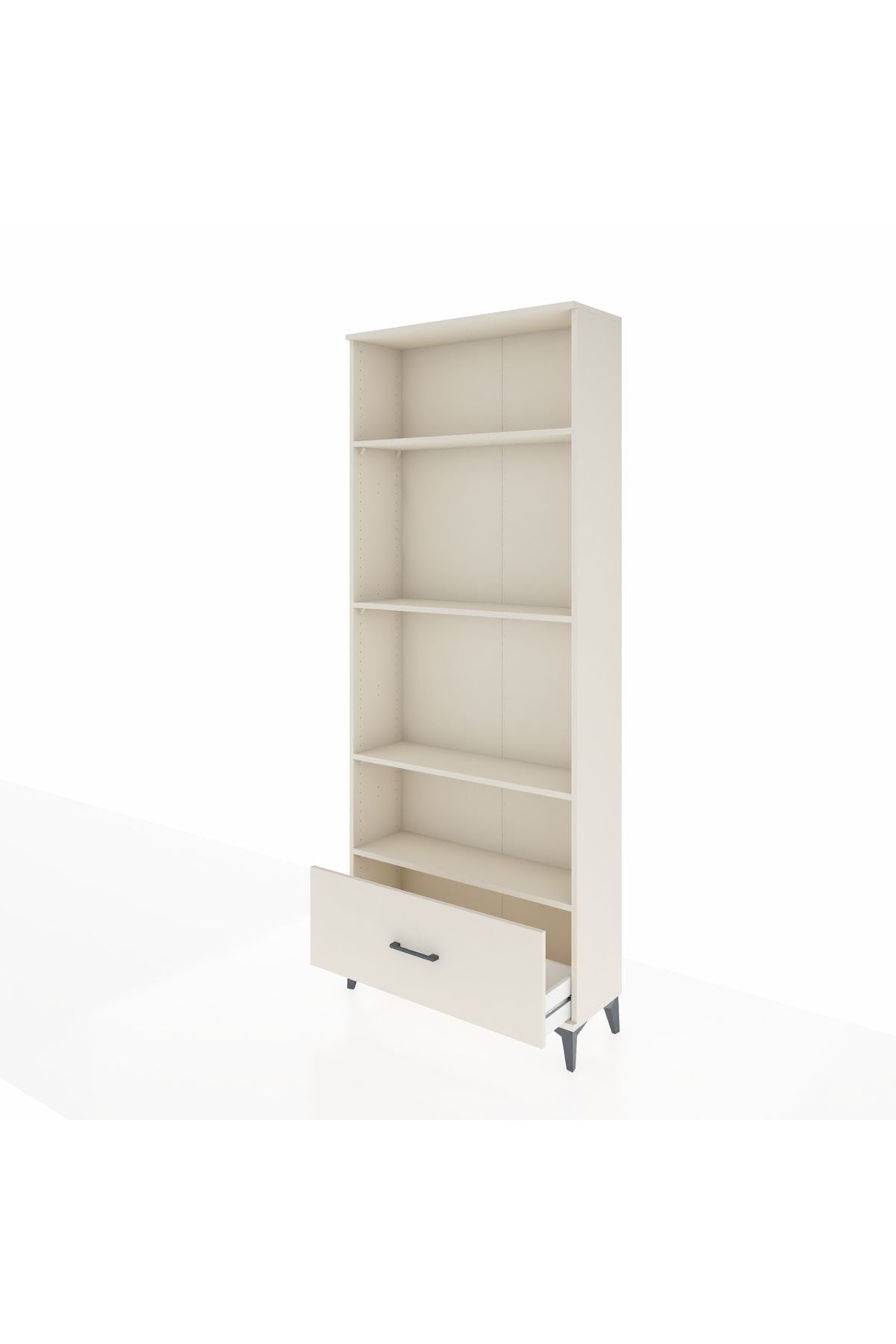 Arges Dolap 4 Raflı Tek Çekmeceli 88x30x221 Aytaşı-Aytaşı