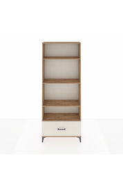 Arges Dolap 4 Raflı Tek Çekmeceli 88x30x221 Çam-Aytaşı
