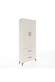 Arges Dolap 3 Raflı 2 Çekmeceli 2 Kapaklı 88x30x221 Aytaşı-Aytaşı