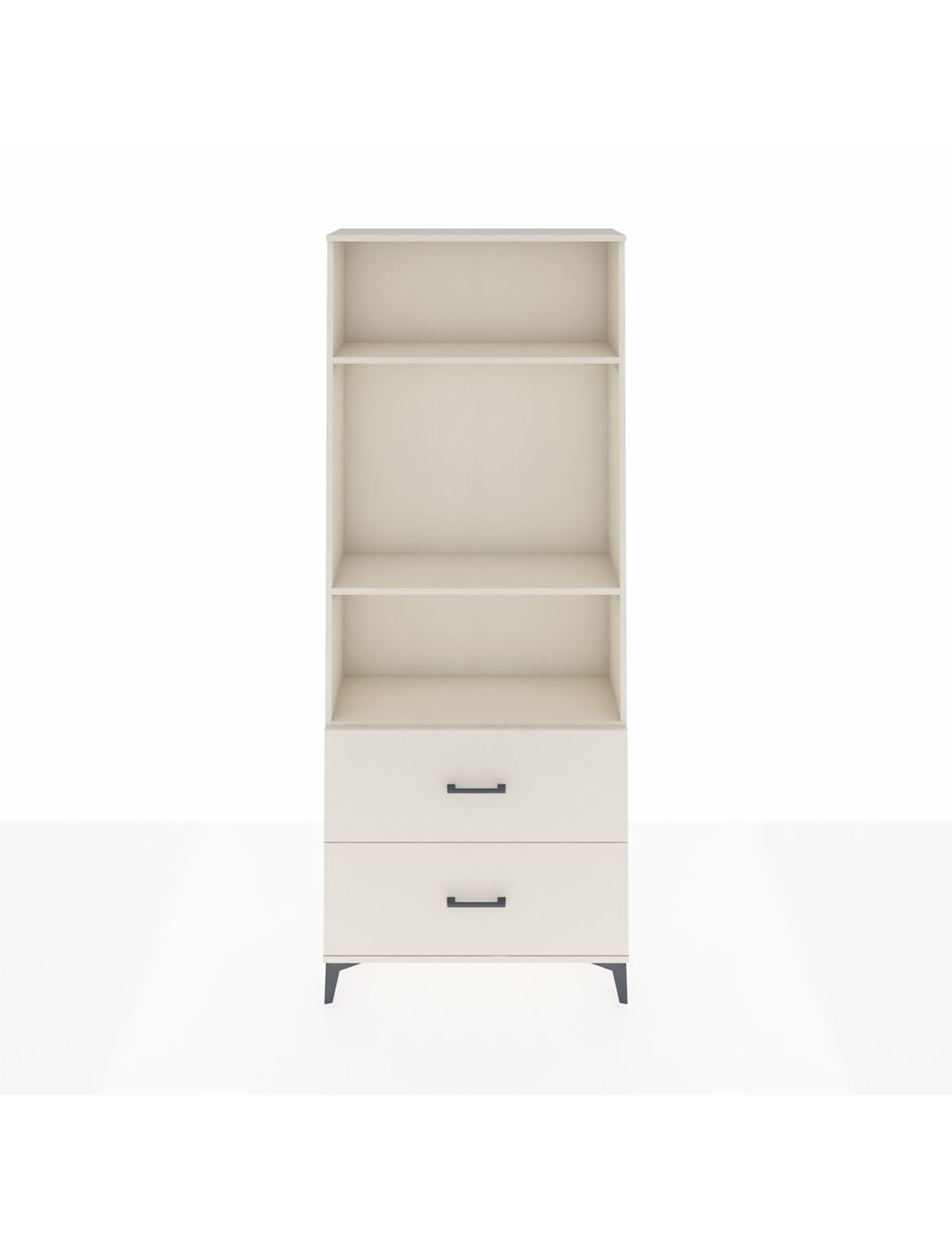 Arges Dolap 3 Raflı 2 Çekmeceli 88x30x221 Aytaşı-Aytaşı