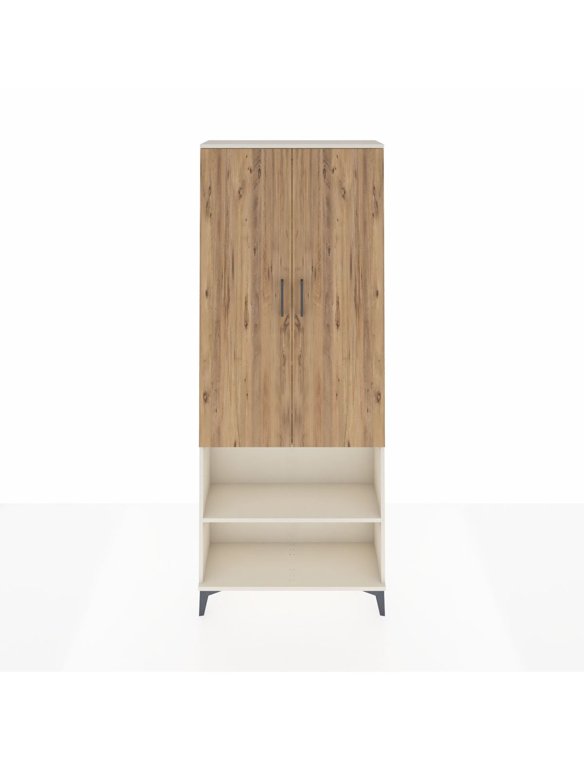 Arges Dolap 4 Raflı 2 Kapaklı 88x30x221 Aytaşı-Çam