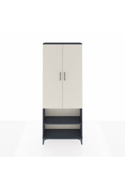 Arges Dolap 4 Raflı 2 Kapaklı 88x30x221 Antrasit-Aytaşı