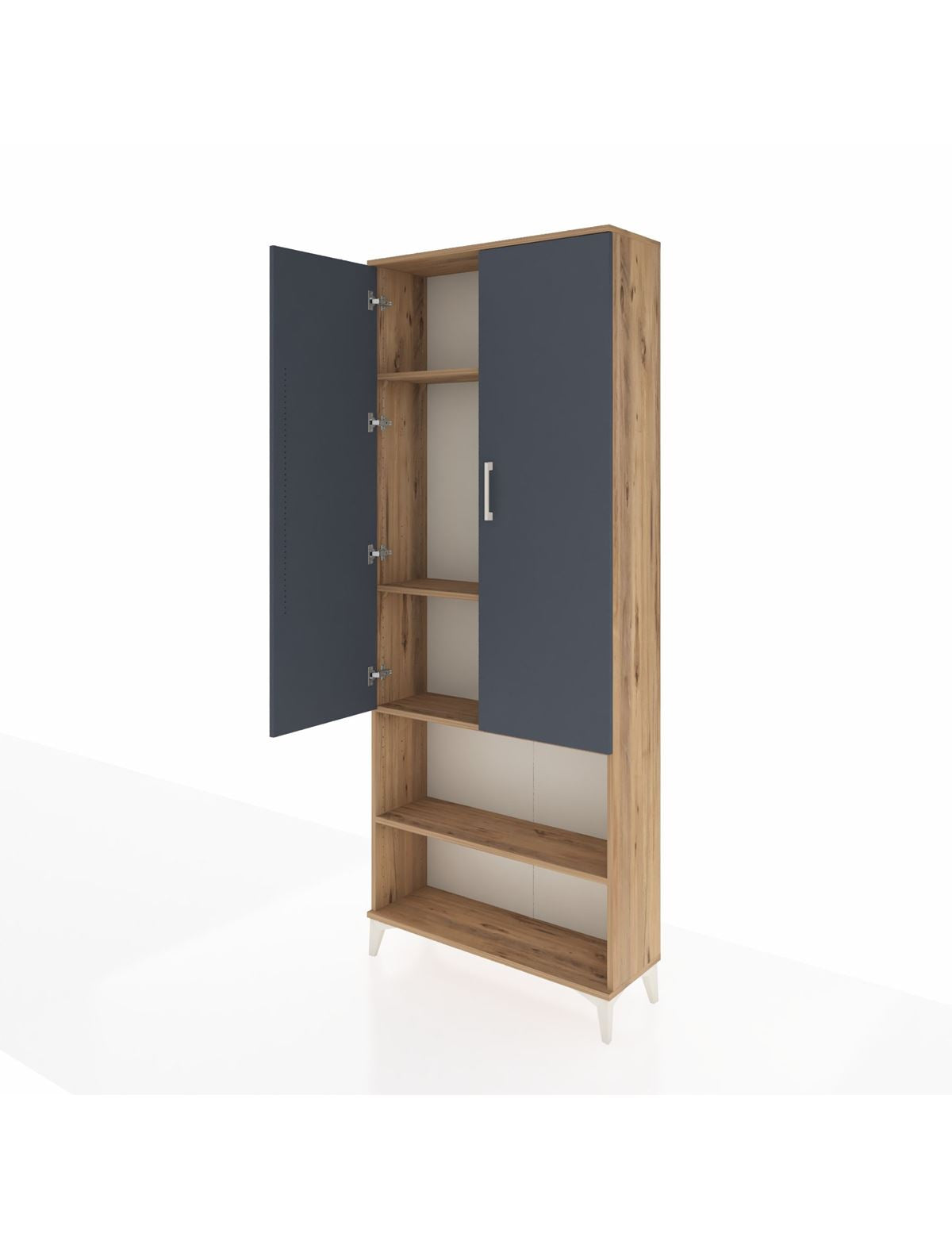 Arges Dolap 4 Raflı 2 Kapaklı 88x30x221 - S30M074V8A