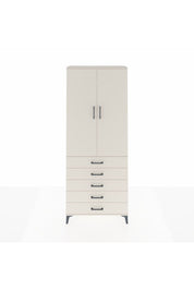 Arges Dolap 2 Raflı 5 Çekmeceli Tek Askılı 88x30x221 Aytaşı-Aytaşı