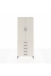 Arges Dolap 3 Raflı 5 Çekmeceli 2 Kapaklı 88x30x221 Aytaşı-Aytaşı