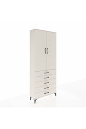 Arges Dolap 3 Raflı 5 Çekmeceli 2 Kapaklı 88x30x221 Aytaşı-Aytaşı