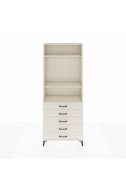 Arges Dolap 3 Raflı 5 Çekmeceli 88x30x221 Aytaşı-Aytaşı