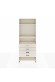 Arges Dolap 3 Raflı 4 Çekmeceli 88x30x221 Aytaşı-Aytaşı