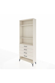 Arges Dolap 3 Raflı 4 Çekmeceli 88x30x221 Aytaşı-Aytaşı