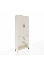 Arges Dolap 2 Raflı 3 Çekmeceli Tek Askılı 88x30x221 Aytaşı-Aytaşı