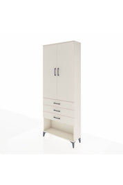 Arges Dolap 2 Raflı 3 Çekmeceli Tek Askılı 88x30x221 Aytaşı-Aytaşı