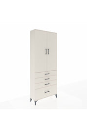 Arges Dolap 2 Raflı 4 Çekmeceli Tek Askılı 88x30x221 Aytaşı-Aytaşı
