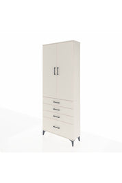 Arges Dolap 2 Raflı 4 Çekmeceli Tek Askılı 88x30x221 Aytaşı-Aytaşı