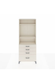 Arges Dolap 3 Raflı 4 Çekmeceli 88x30x221 Aytaşı-Aytaşı