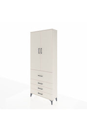 Arges Dolap 2 Raflı 4 Çekmeceli Tek Askılı 88x30x221 Aytaşı-Aytaşı
