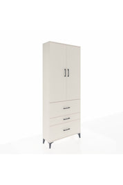 Arges Dolap 2 Raflı 3 Çekmeceli Tek Askılı 88x30x221 Aytaşı-Aytaşı