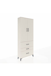 Arges Dolap 3 Raflı 3 Çekmeceli 2 Kapaklı 88x30x221 Aytaşı-Aytaşı