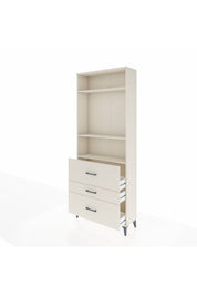 Arges Dolap 3 Raflı 3 Çekmeceli 88x30x221 Aytaşı-Aytaşı