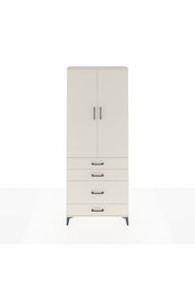 Arges Dolap 3 Raflı 4 Çekmeceli 2 Kapaklı 88x30x221 Aytaşı-Aytaşı