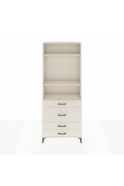 Arges Dolap 3 Raflı 4 Çekmeceli 88x30x221 Aytaşı-Aytaşı