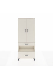 Arges Dolap 3 Raflı 2 Çekmeceli Tek Askılı 88x30x221 Aytaşı-Aytaşı