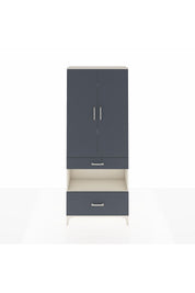 Arges Dolap 4 Raflı 2 Çekmeceli 2 Kapaklı 88x30x221 Aytaşı-Antrasit