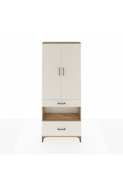 Arges Dolap 4 Raflı 2 Çekmeceli 2 Kapaklı 88x30x221 Çam-Aytaşı