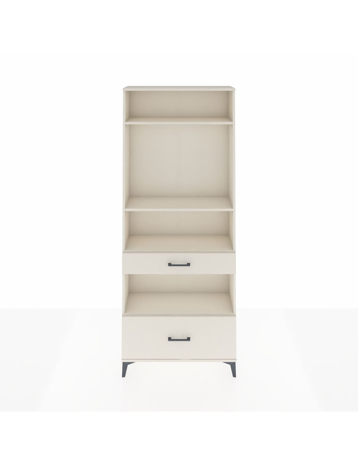 Arges Dolap 4 Raflı 2 Çekmeceli 88x30x221 Aytaşı-Aytaşı