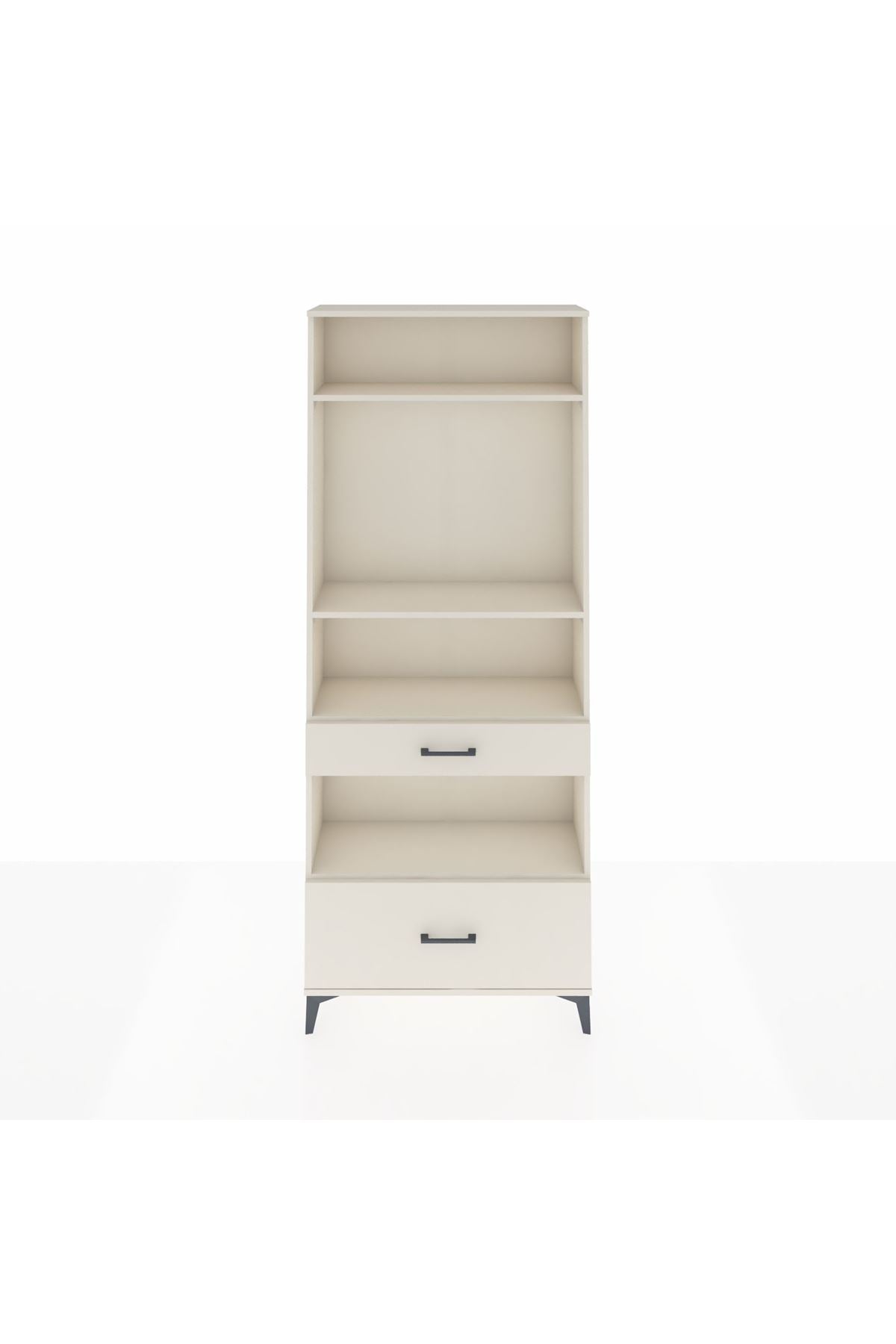 Arges Dolap 4 Raflı 2 Çekmeceli 88x30x221 Aytaşı-Aytaşı