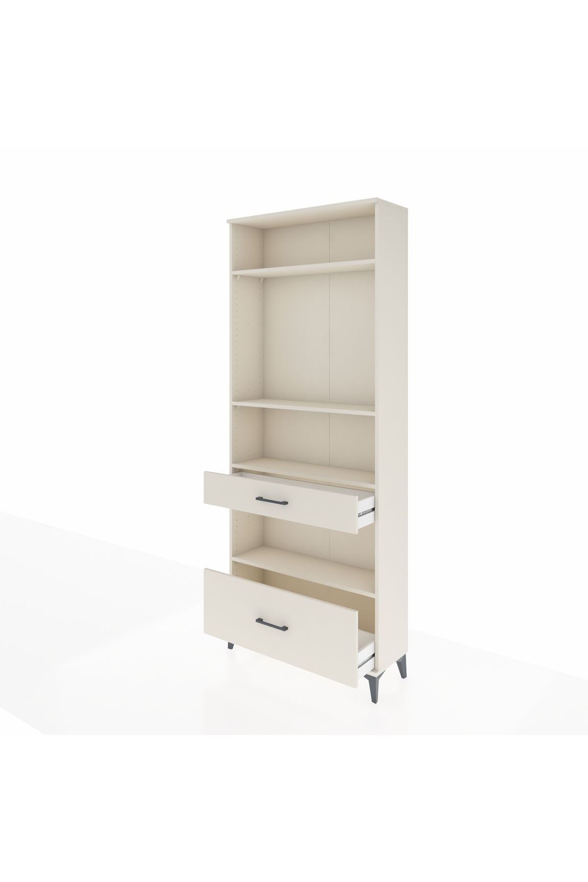 Arges Dolap 4 Raflı 2 Çekmeceli 88x30x221 Aytaşı-Aytaşı