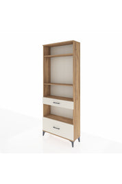 Arges Dolap 4 Raflı 2 Çekmeceli 88x30x221 Çam-Aytaşı