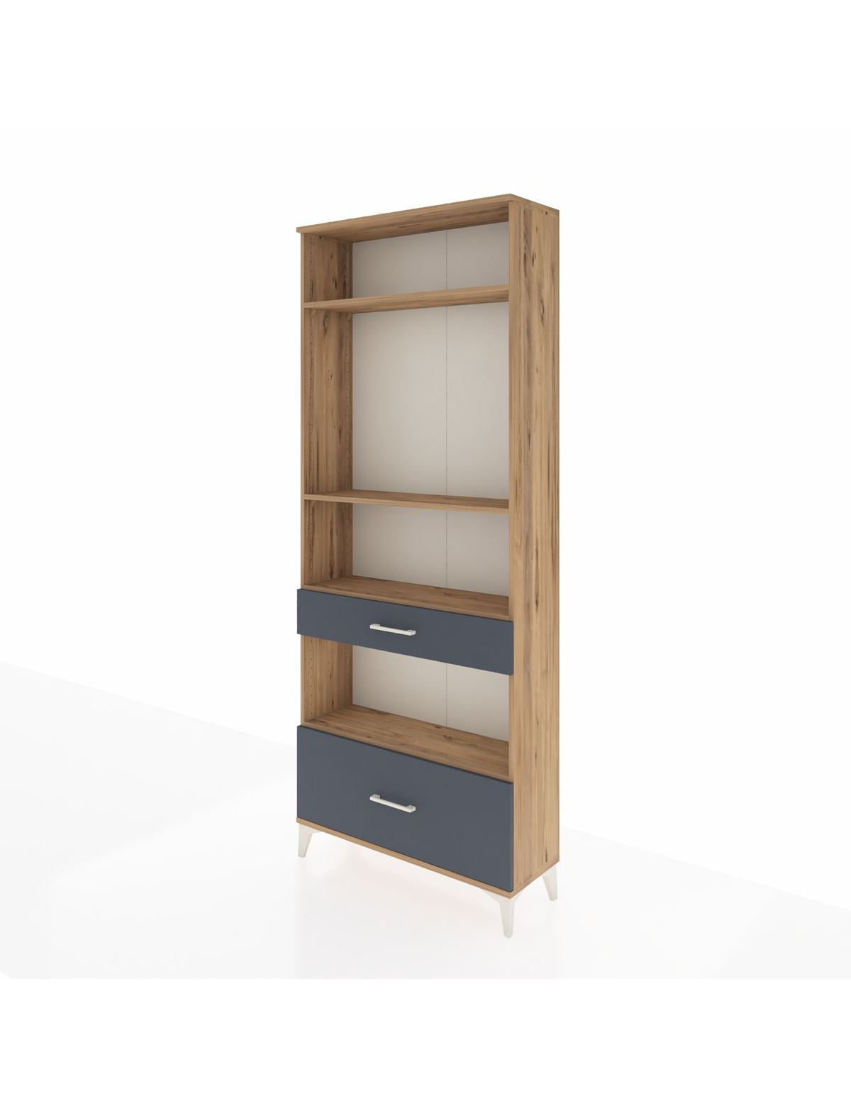 Arges Dolap 4 Raflı 2 Çekmeceli 88x30x221 - S30M102V8A