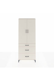 Arges Dolap 2 Raflı 3 Çekmeceli Tek Askılı 88x30x221 Aytaşı-Aytaşı