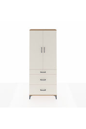 Arges Dolap 2 Raflı 3 Çekmeceli Tek Askılı 88x30x221 Çam-Aytaşı