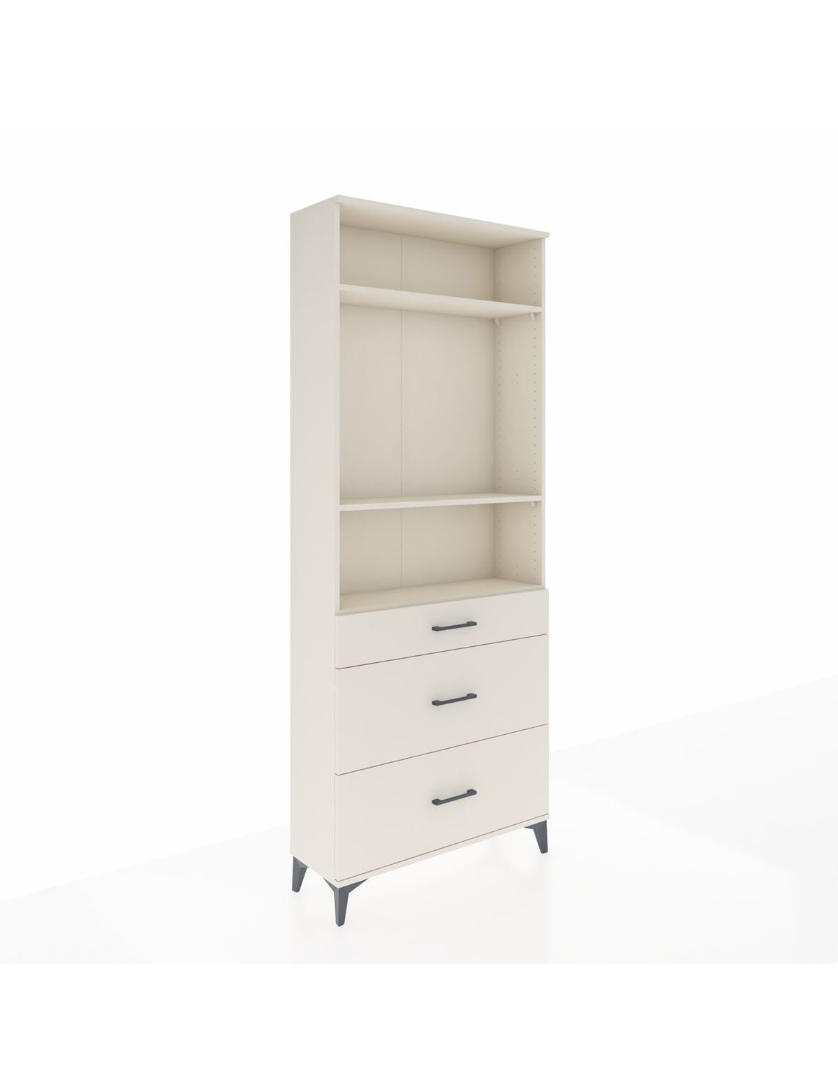 Arges Dolap 3 Raflı 3 Çekmeceli 88x30x221 Aytaşı-Aytaşı