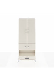 Arges Dolap 3 Raflı 2 Çekmeceli Tek Askılı 88x30x221 Aytaşı-Aytaşı