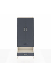 Arges Dolap 4 Raflı 2 Çekmeceli 2 Kapaklı 88x30x221 Aytaşı-Antrasit