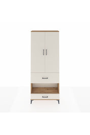 Arges Dolap 4 Raflı 2 Çekmeceli 2 Kapaklı 88x30x221 Çam-Aytaşı