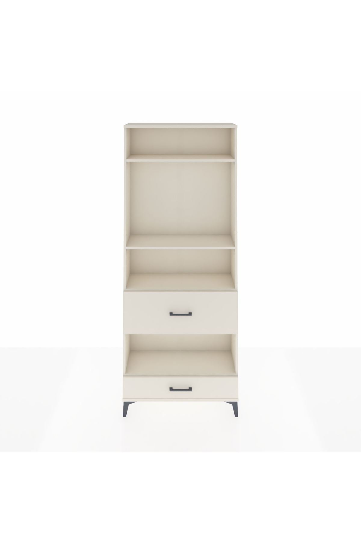 Arges Dolap 4 Raflı 2 Çekmeceli 88x30x221 Aytaşı-Aytaşı