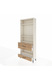 Arges Dolap 4 Raflı 2 Çekmeceli 88x30x221 Aytaşı-Çam